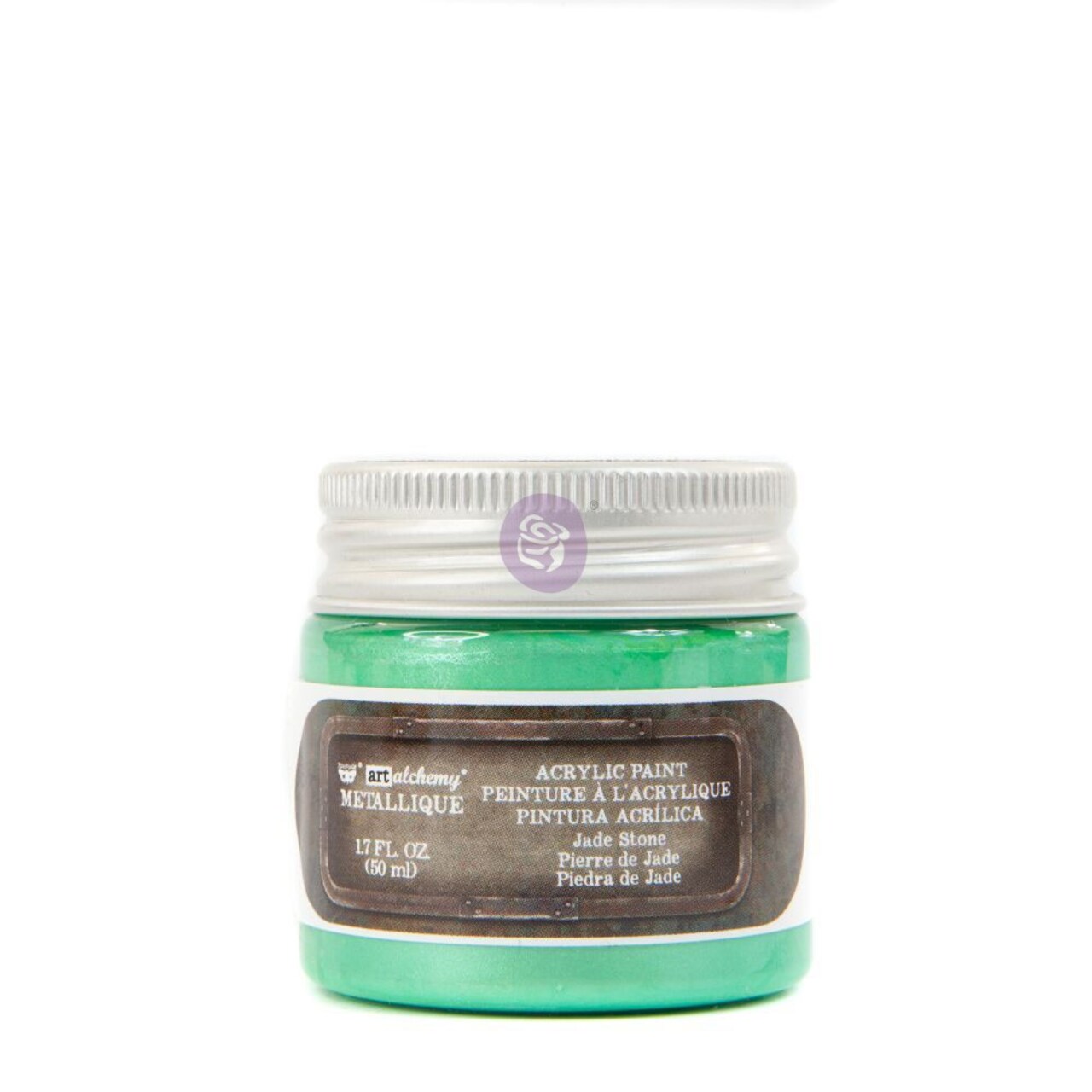 Prima Marketing Inc Art Alchemy- Metallique Acrylic Paint - Jade Stone 1.7 Fl.Oz (50Ml) 655350967772